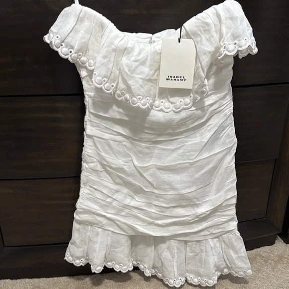 Isabel Marant White Mini Dress
